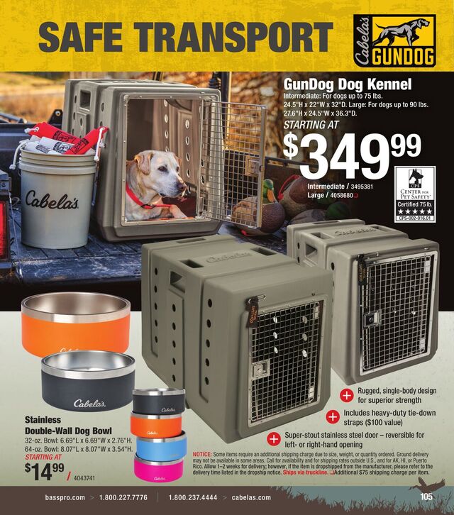 Catalogue Cabela's from 10/01/2025