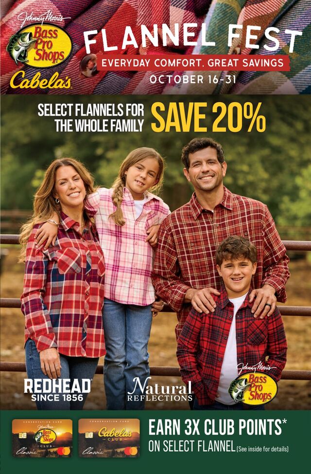 Catalogue Cabela's from 10/16/2025