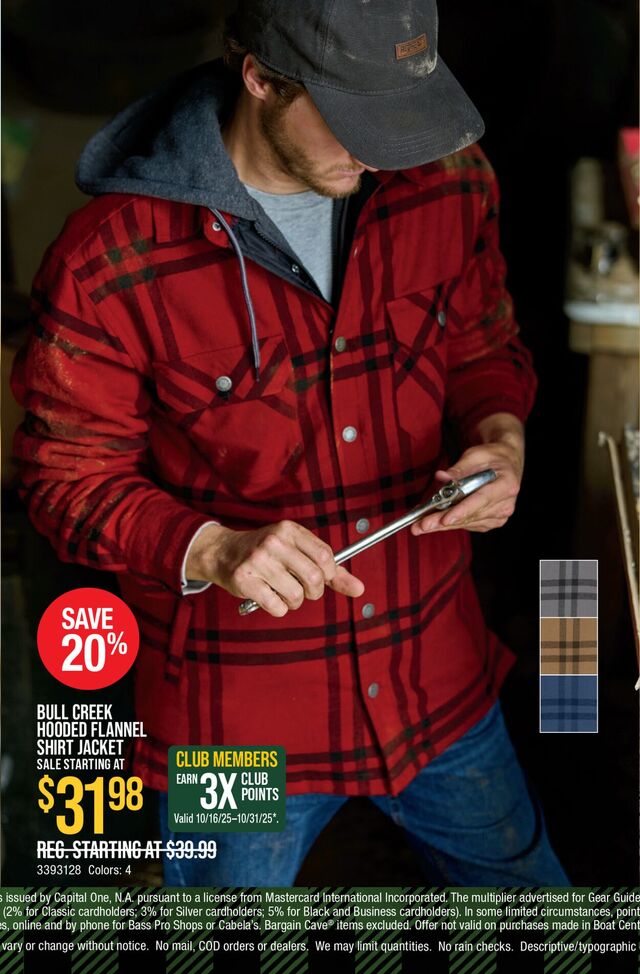 Catalogue Cabela's from 10/16/2025