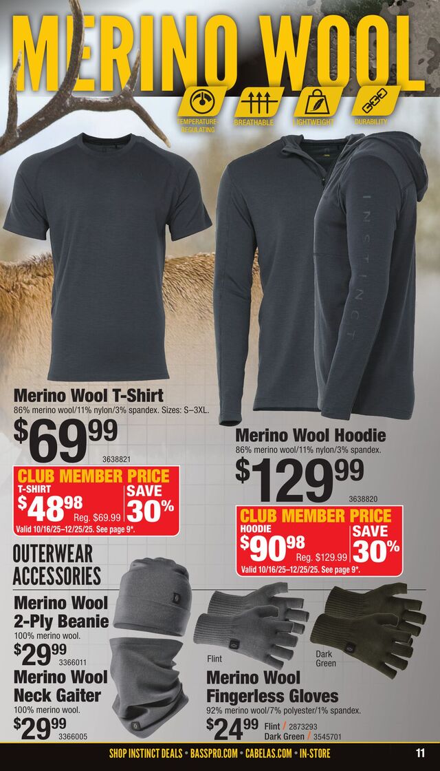 Catalogue Cabela's from 10/16/2025