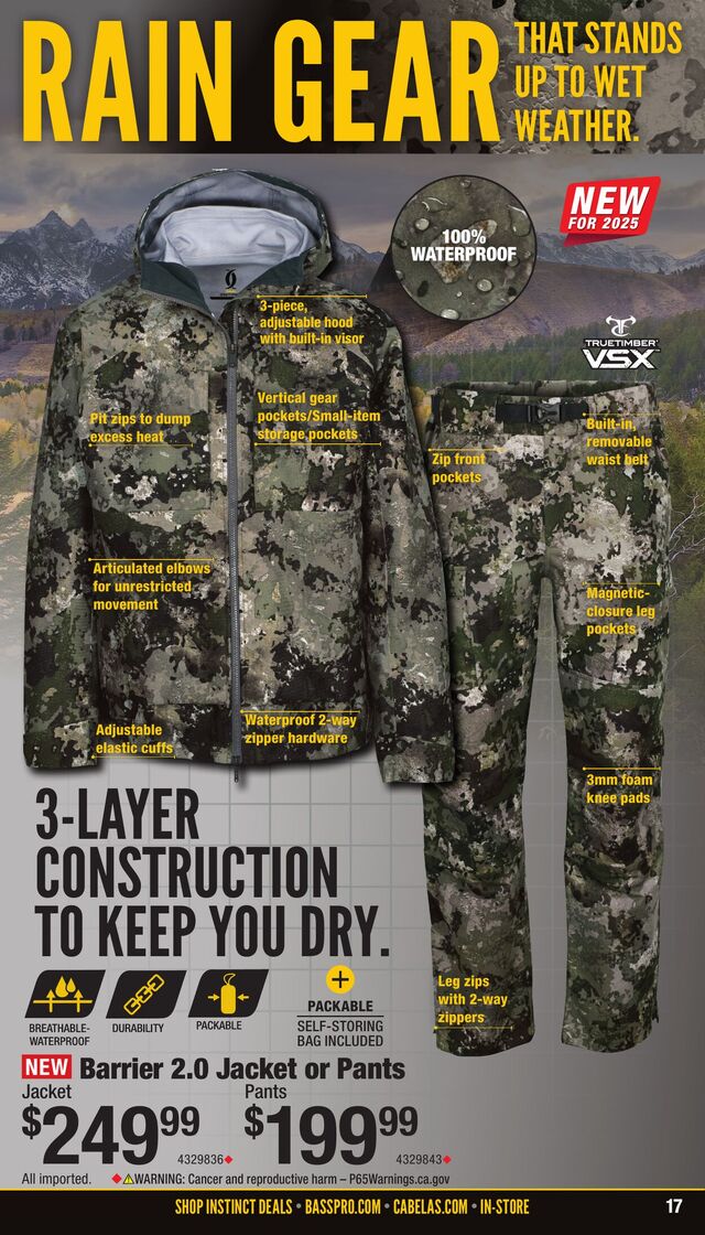 Catalogue Cabela's from 10/16/2025