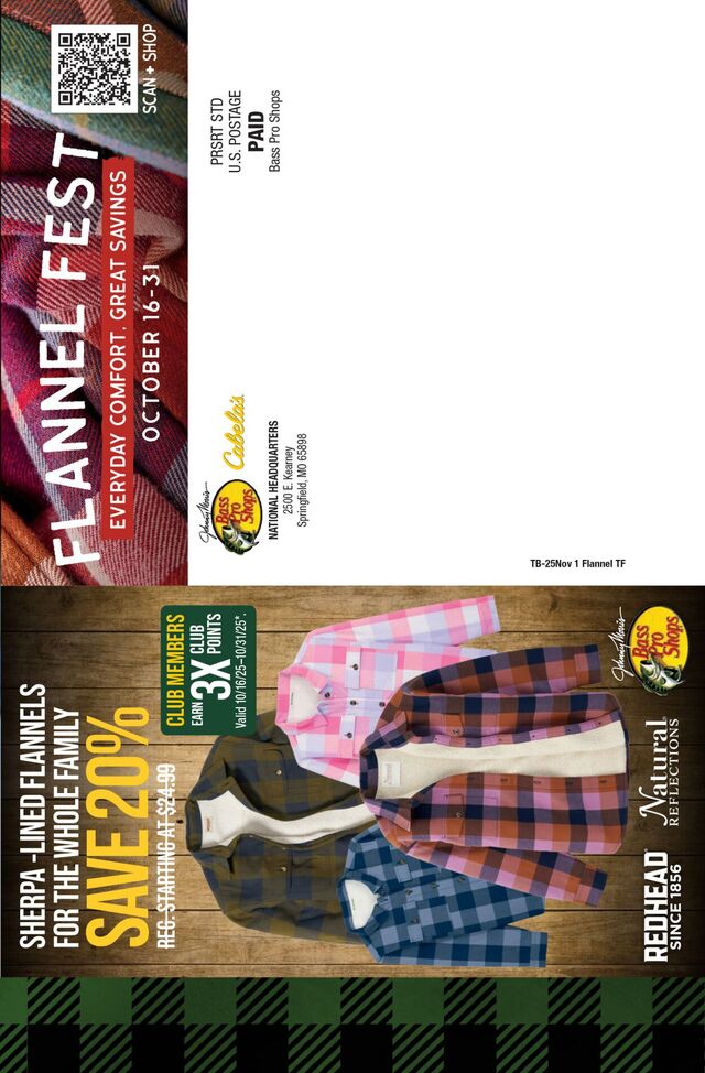 Catalogue Cabela's from 10/16/2025