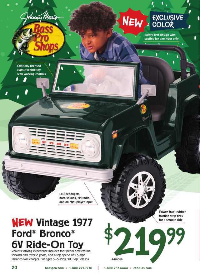 Catalogue Cabela's from 10/31/2025
