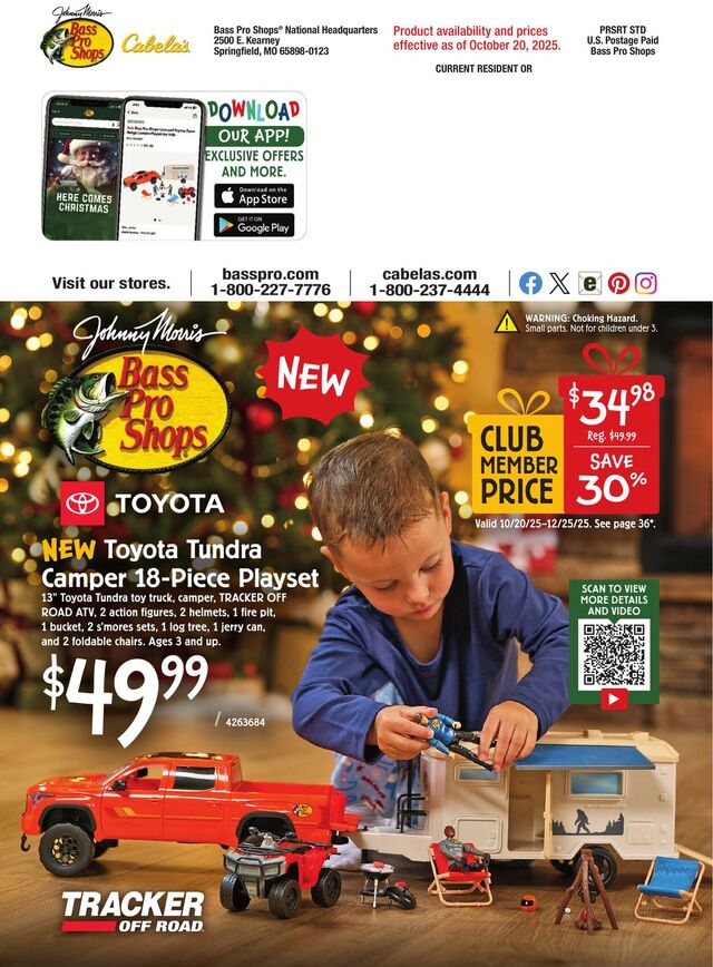 Catalogue Cabela's from 10/31/2025