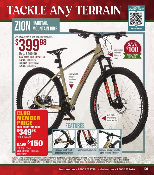Catalogue Cabela's from 11/14/2025
