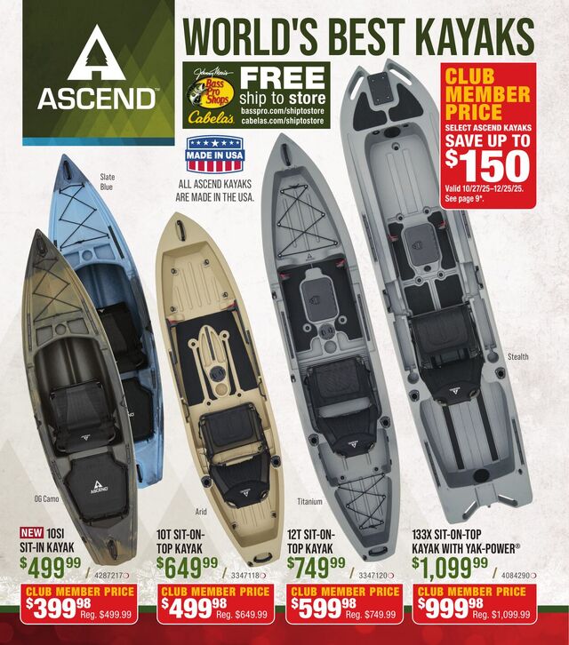 Catalogue Cabela's from 11/14/2025
