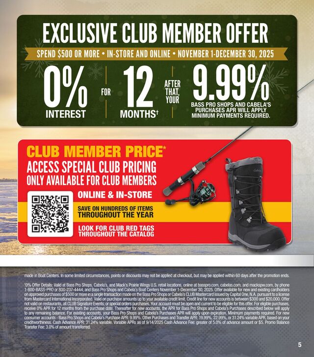Catalogue Cabela's from 11/30/2025