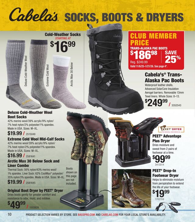 Catalogue Cabela's from 11/30/2025