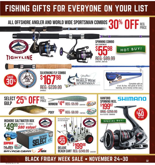 Catalogue Cabela's from 11/24/2025