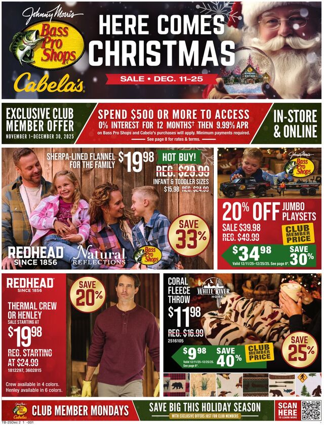Catalogue Cabela's from 12/11/2025