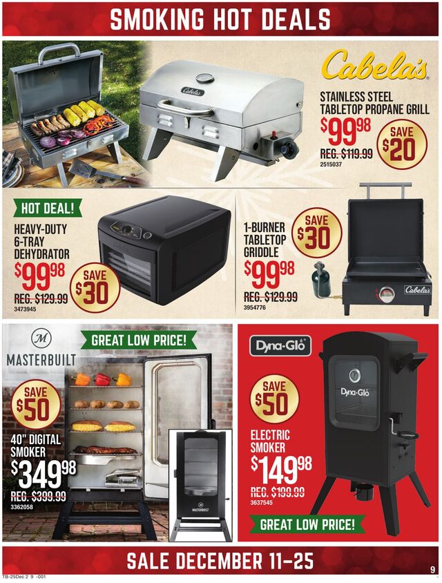 Catalogue Cabela's from 12/11/2025