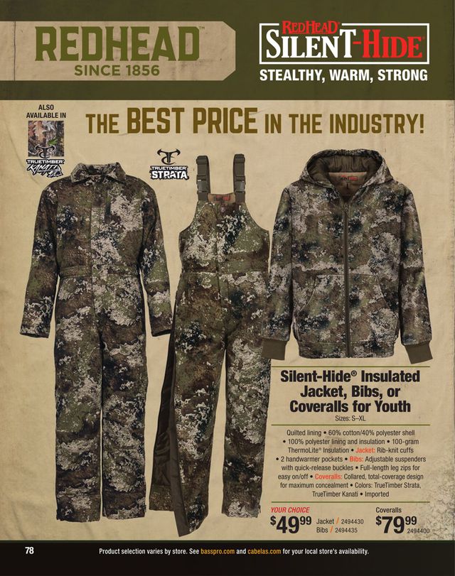 Catalogue Cabela's from 08/23/2023