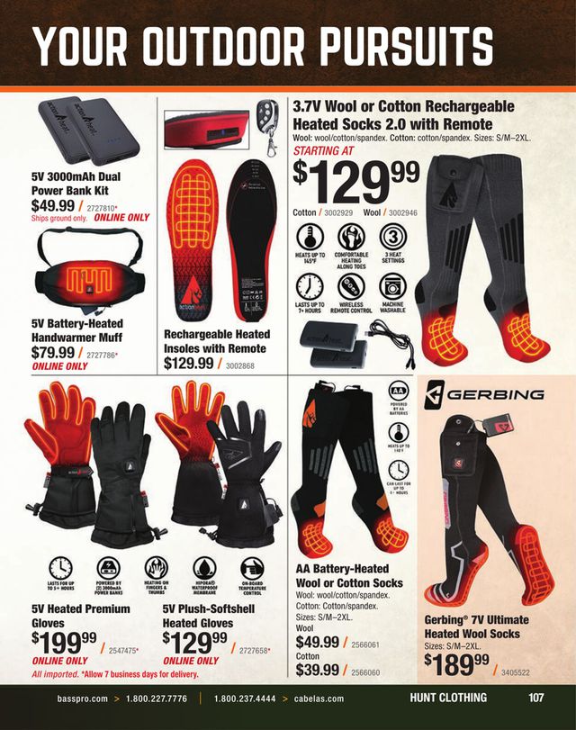 Catalogue Cabela's from 08/23/2023