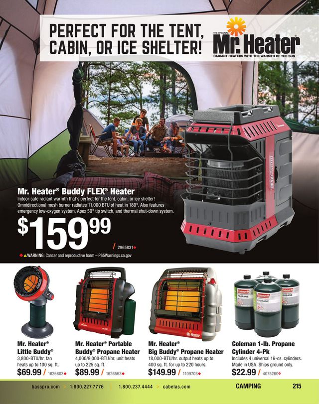 Catalogue Cabela's from 08/23/2023