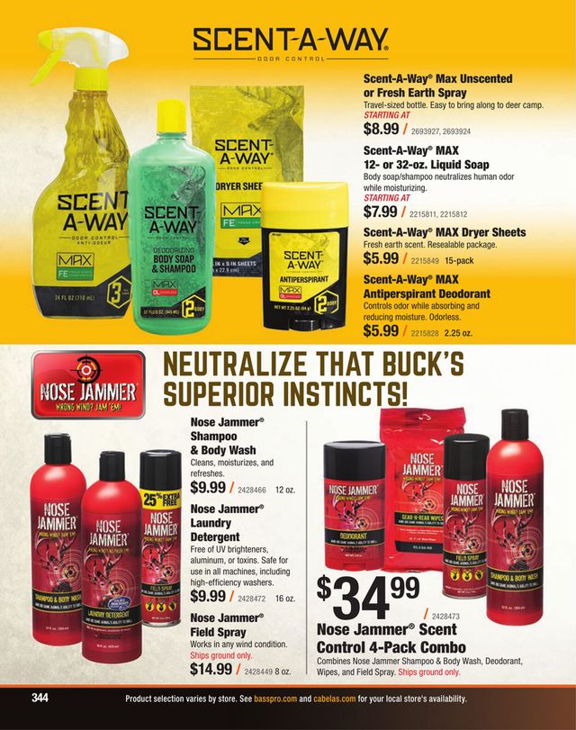 Catalogue Cabela's from 08/23/2023