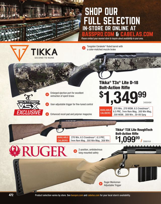 Catalogue Cabela's from 08/23/2023