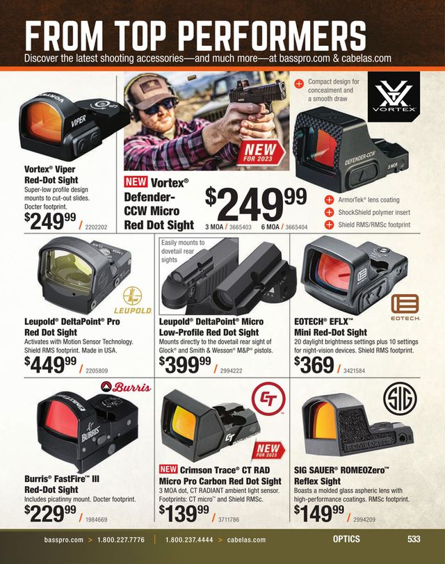 Catalogue Cabela's from 08/23/2023