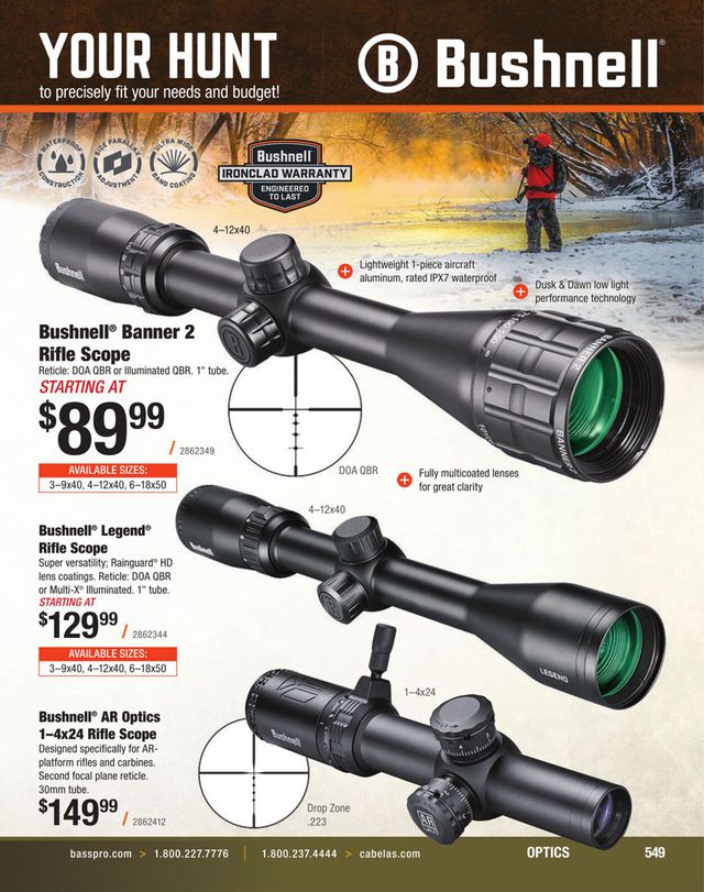 Catalogue Cabela's from 08/23/2023