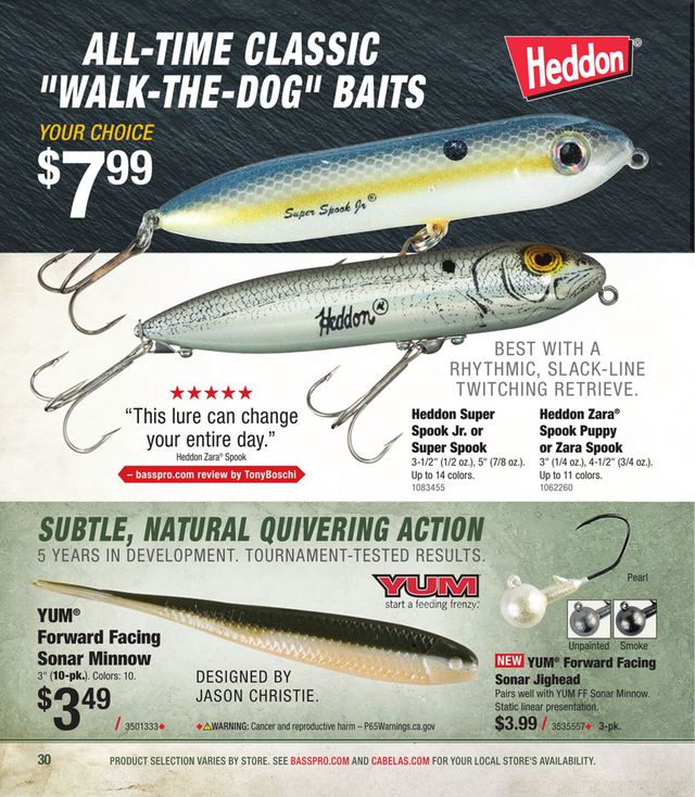Catalogue Cabela's from 08/30/2023