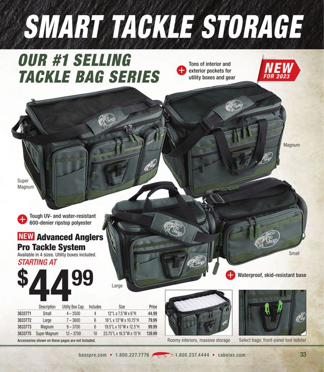 Catalogue Cabela's from 08/30/2023