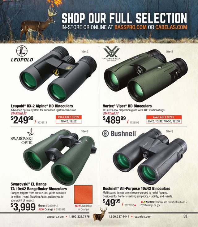 Catalogue Cabela's from 09/13/2023