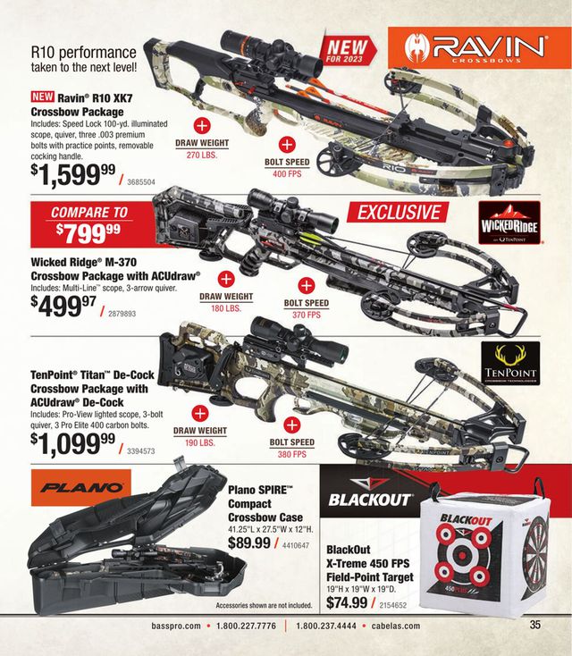 Catalogue Cabela's from 09/13/2023