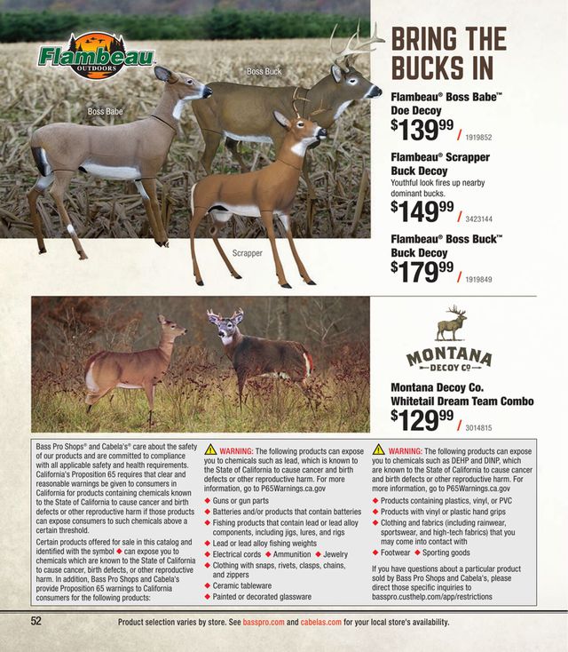 Catalogue Cabela's from 09/13/2023