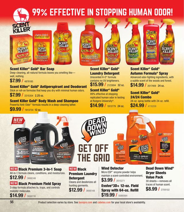 Catalogue Cabela's from 09/27/2023