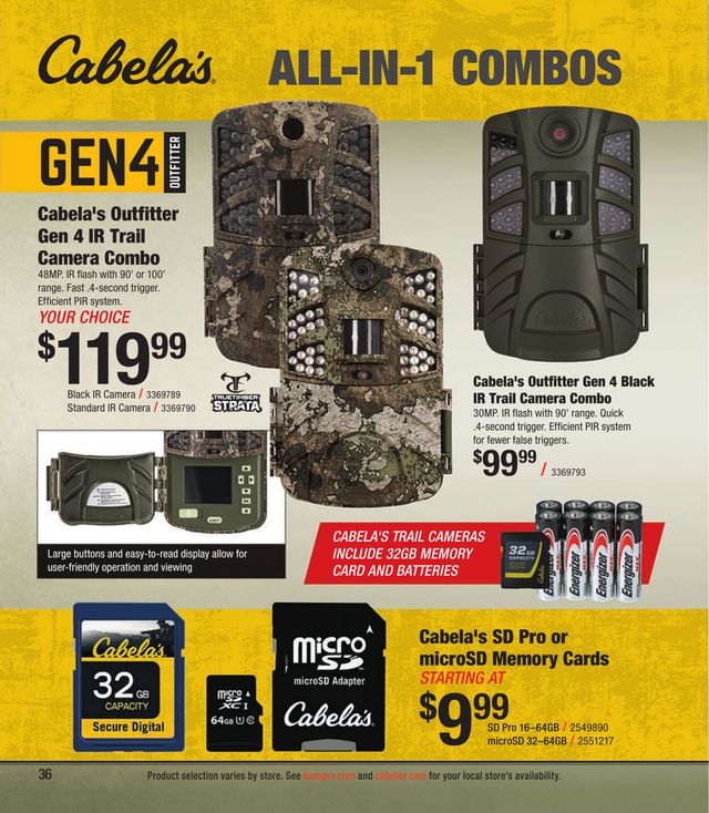 Catalogue Cabela's from 10/11/2023