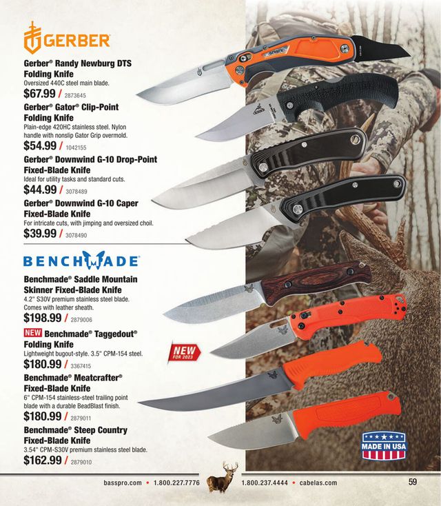 Catalogue Cabela's from 10/11/2023