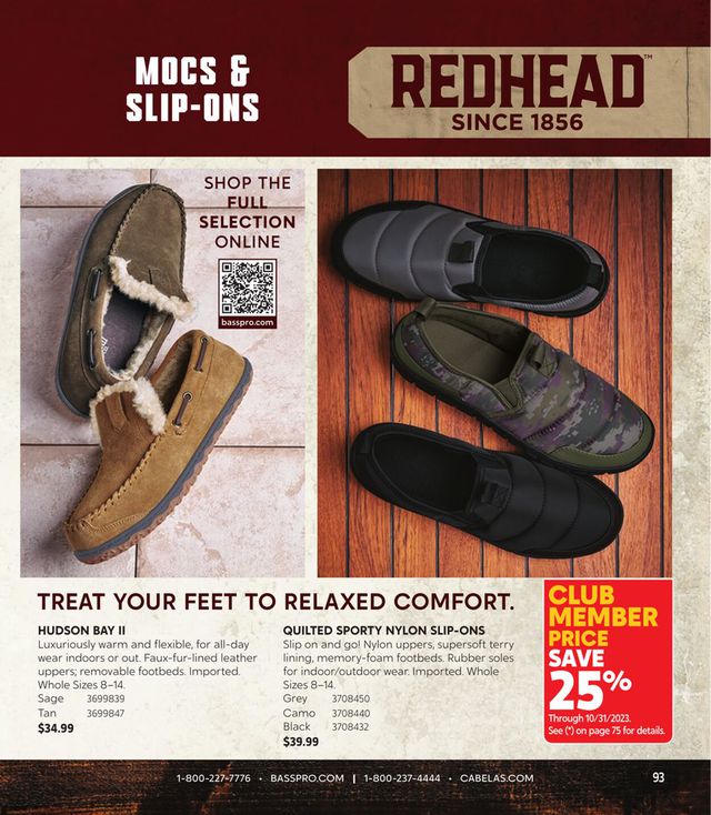 Catalogue Cabela's from 10/11/2023