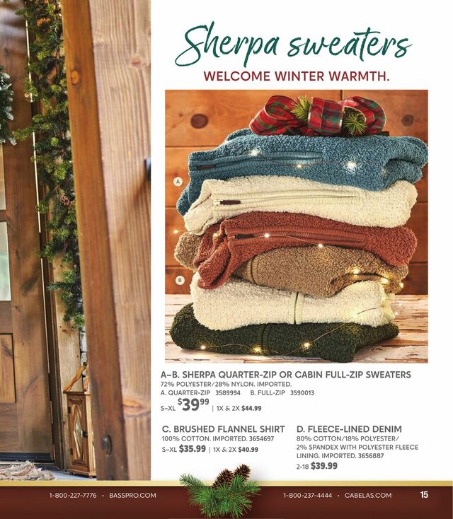 Catalogue Cabela's from 11/26/2023