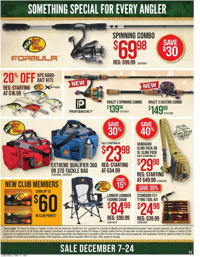 Catalogue Cabela's from 12/07/2023