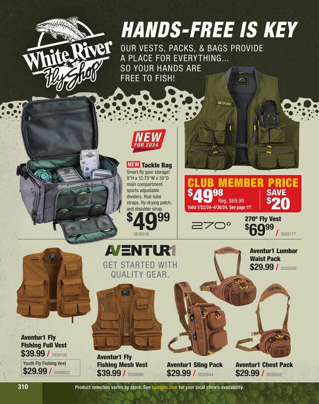 Catalogue Cabela's from 01/31/2024