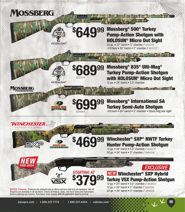 Catalogue Cabela's from 02/21/2024
