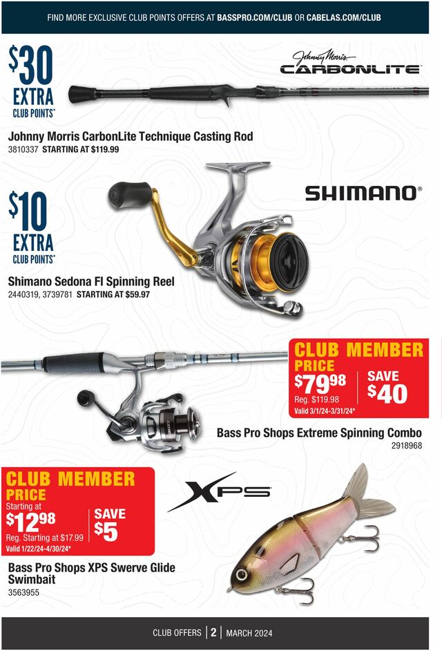 Catalogue Cabela's from 03/01/2024