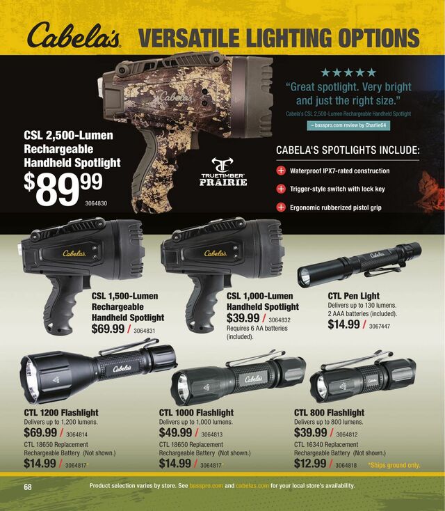 Catalogue Cabela's from 05/14/2024