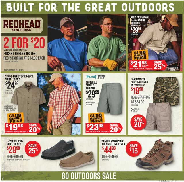 Catalogue Cabela's from 05/09/2024