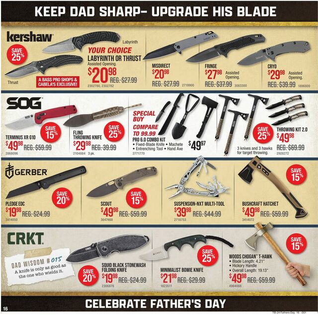Catalogue Cabela's from 05/30/2024