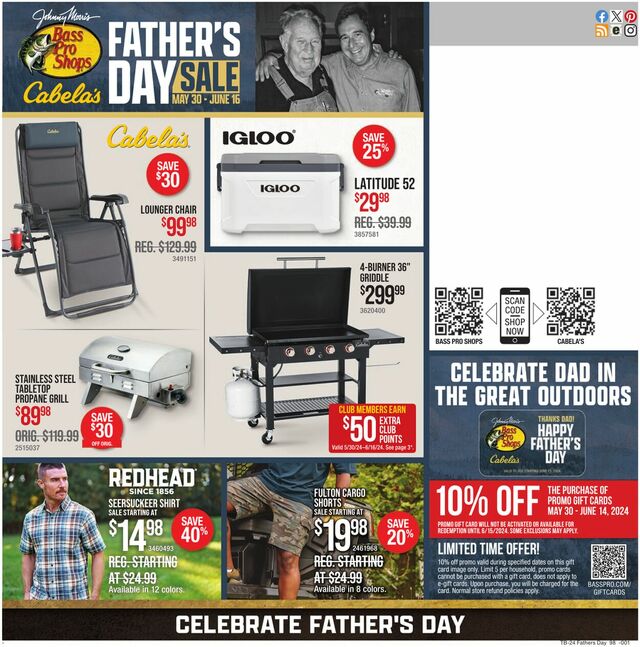 Catalogue Cabela's from 05/30/2024