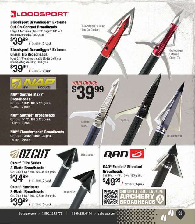 Catalogue Cabela's from 07/31/2024