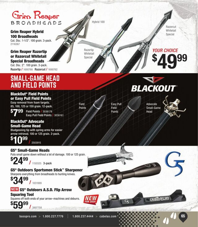 Catalogue Cabela's from 07/31/2024