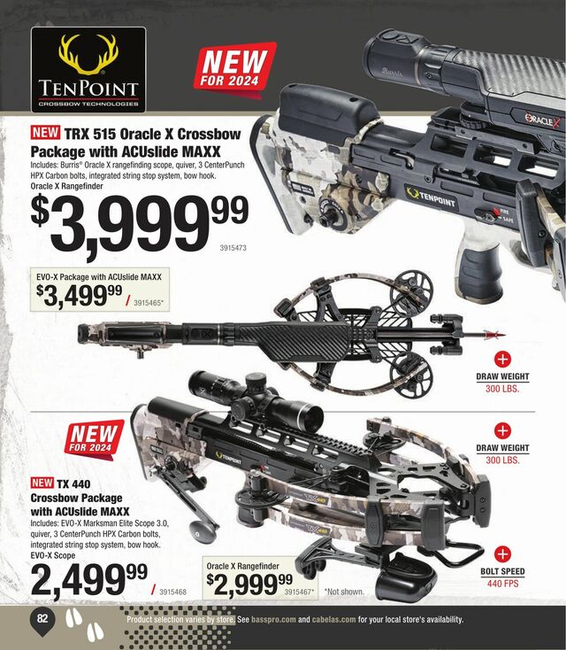 Catalogue Cabela's from 07/31/2024