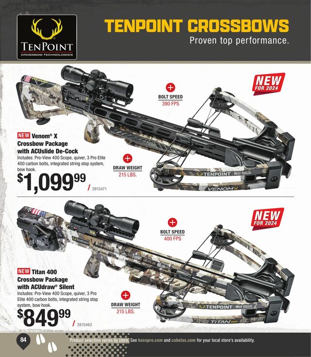 Catalogue Cabela's from 07/31/2024