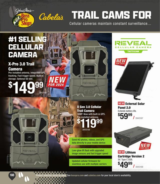 Catalogue Cabela's from 07/31/2024