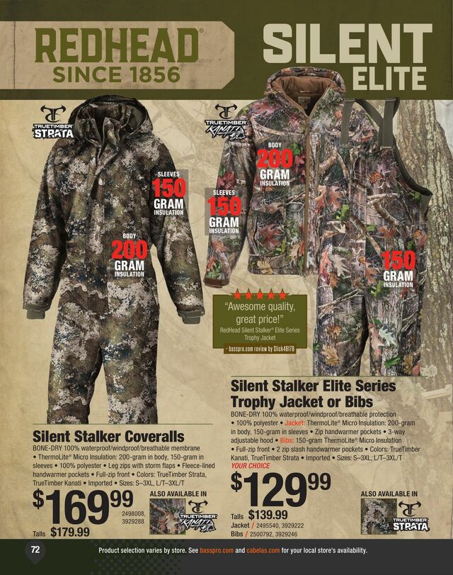 Catalogue Cabela's from 09/04/2024