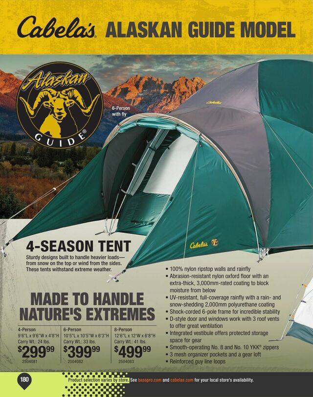 Catalogue Cabela's from 09/04/2024