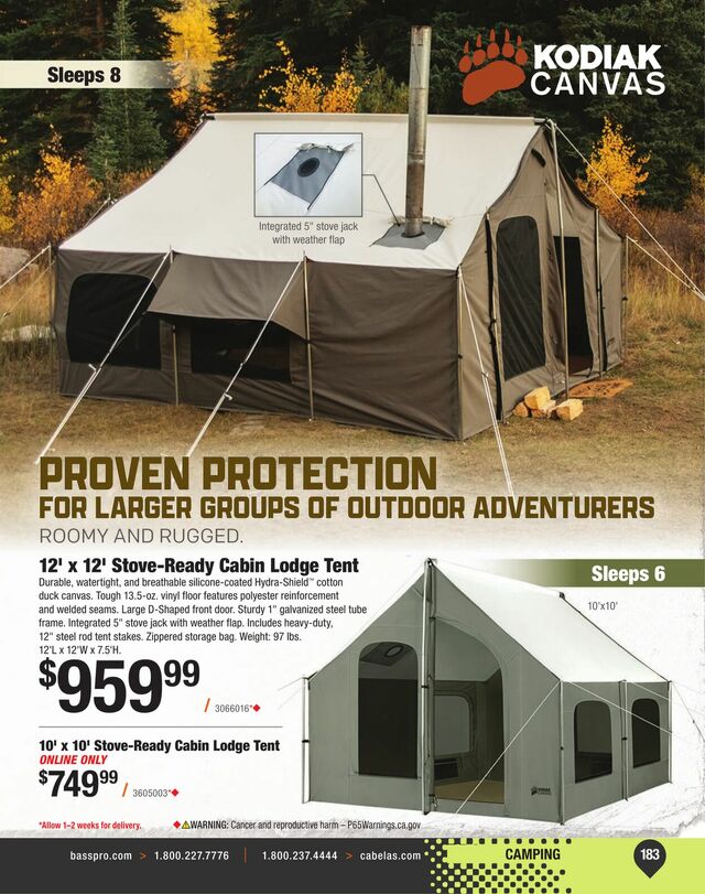 Catalogue Cabela's from 09/04/2024