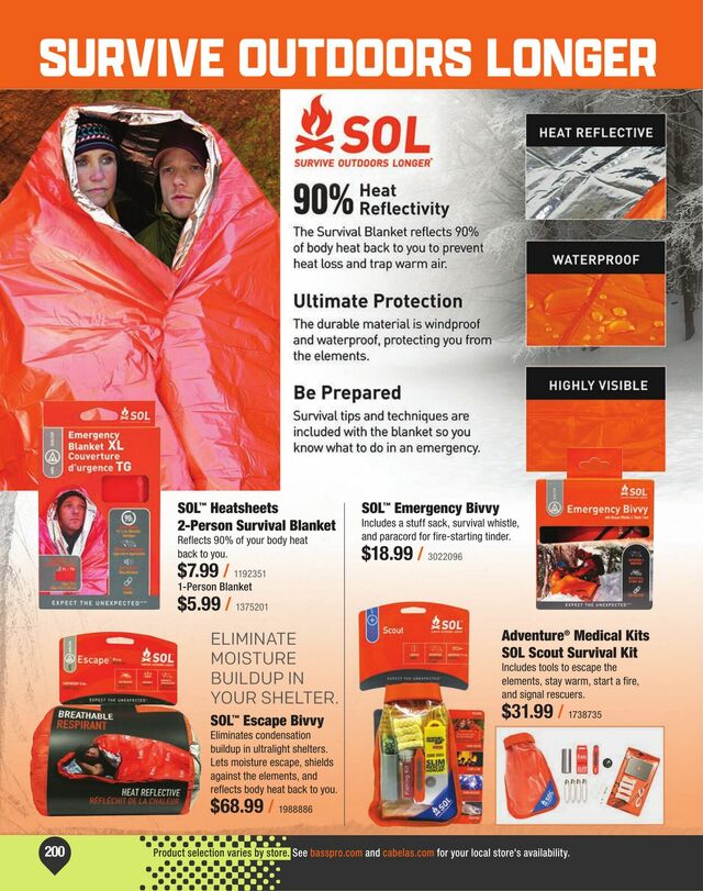 Catalogue Cabela's from 09/04/2024