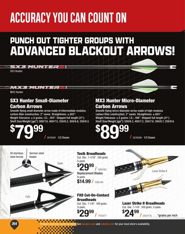 Catalogue Cabela's from 09/04/2024